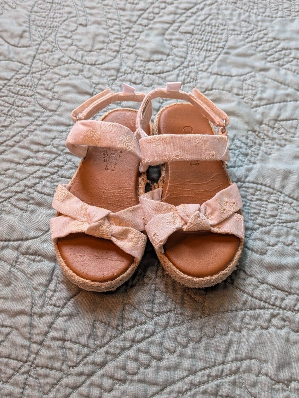 Oshkosh Espadrille Toddler Girl Sandals Size 6
